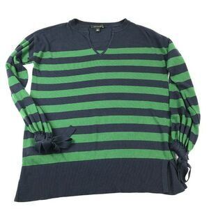 Ann Taylor Womens Sweater Size XS Blue Green